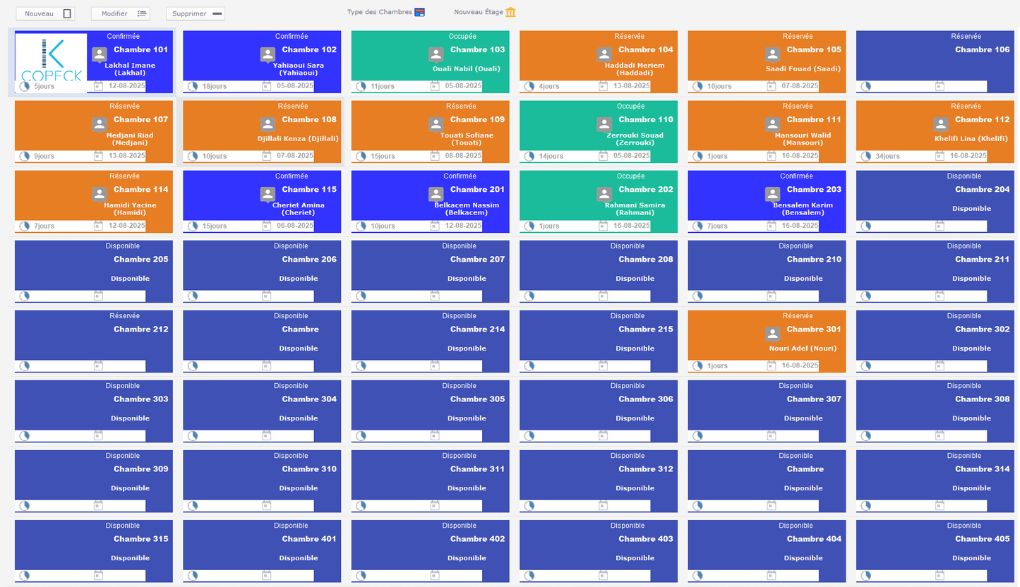 برنامج تسيير الفنادق