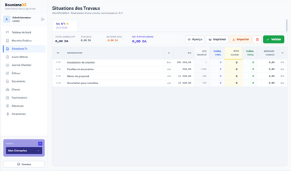 Gtestion des situation btp