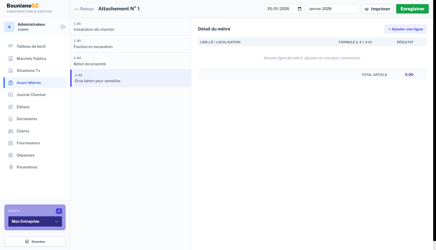 Gtestion des situation btp