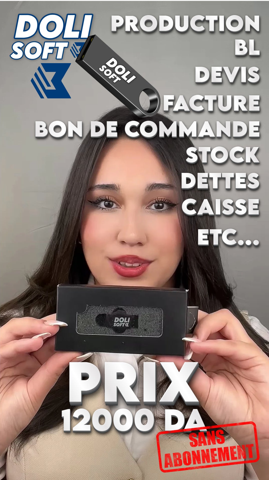 Dolisoft PRO – Logiciel de Gestion Commerciale Algérien (Licence à vie) (Copie)