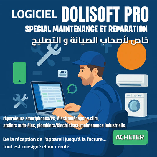 Dolisoft PRO special MAINTENANCE ET REPARATION