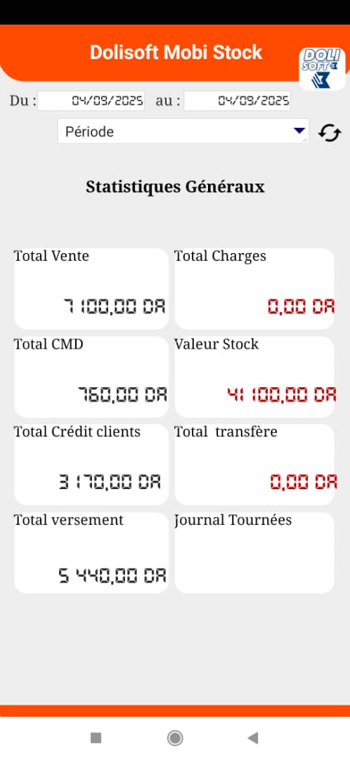 Dolisoft PRO – أقوى برنامج لمؤسستك أو متجرك PROMO version mobile