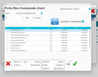 2025 برنامج لتسيير الورشات في الجزائر DOLISOFT PRO