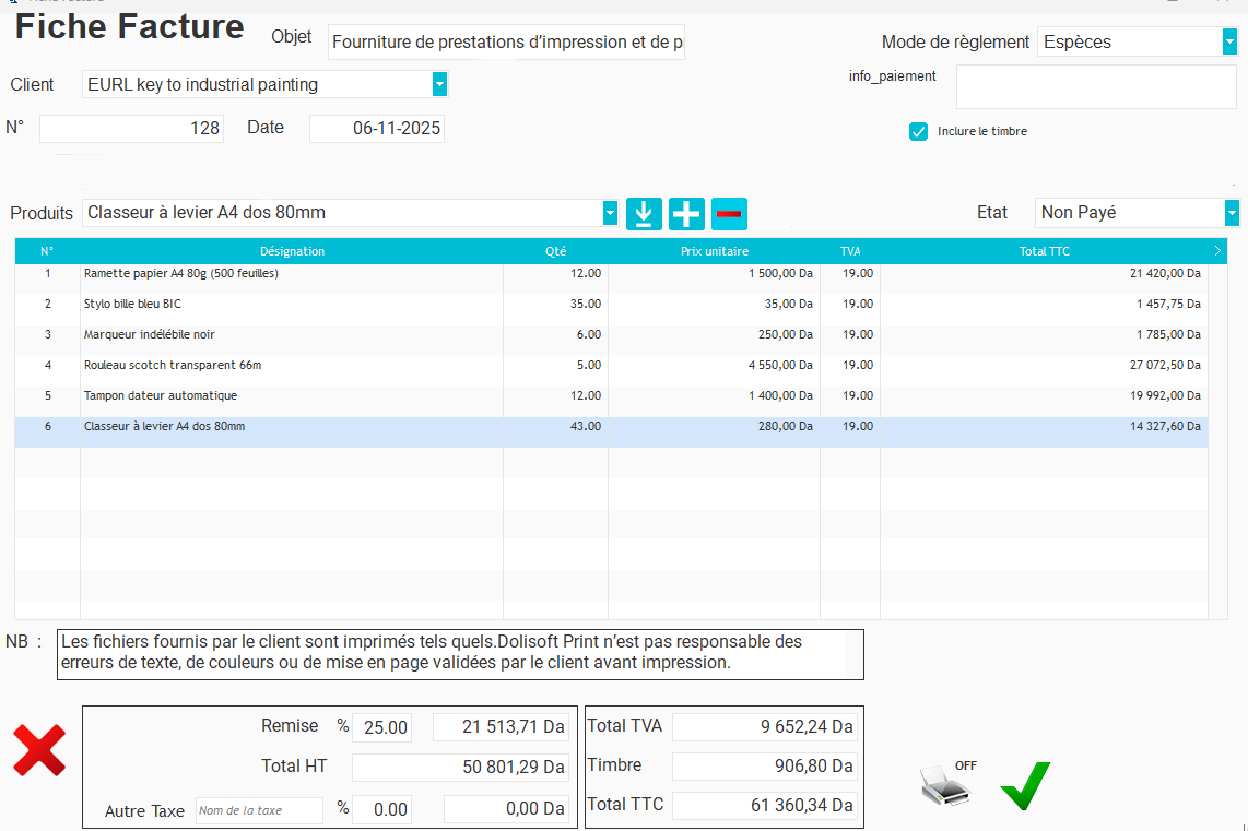 PROMO Dolisoft Papeteries & imprimeries commerciales (Copie)